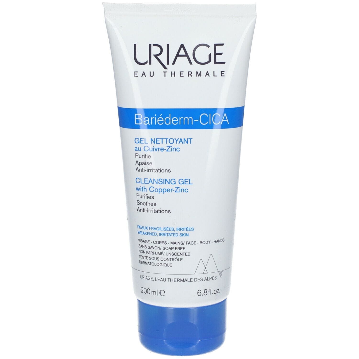 BARIEDERM CICA GEL NETTOYANT 200 ML