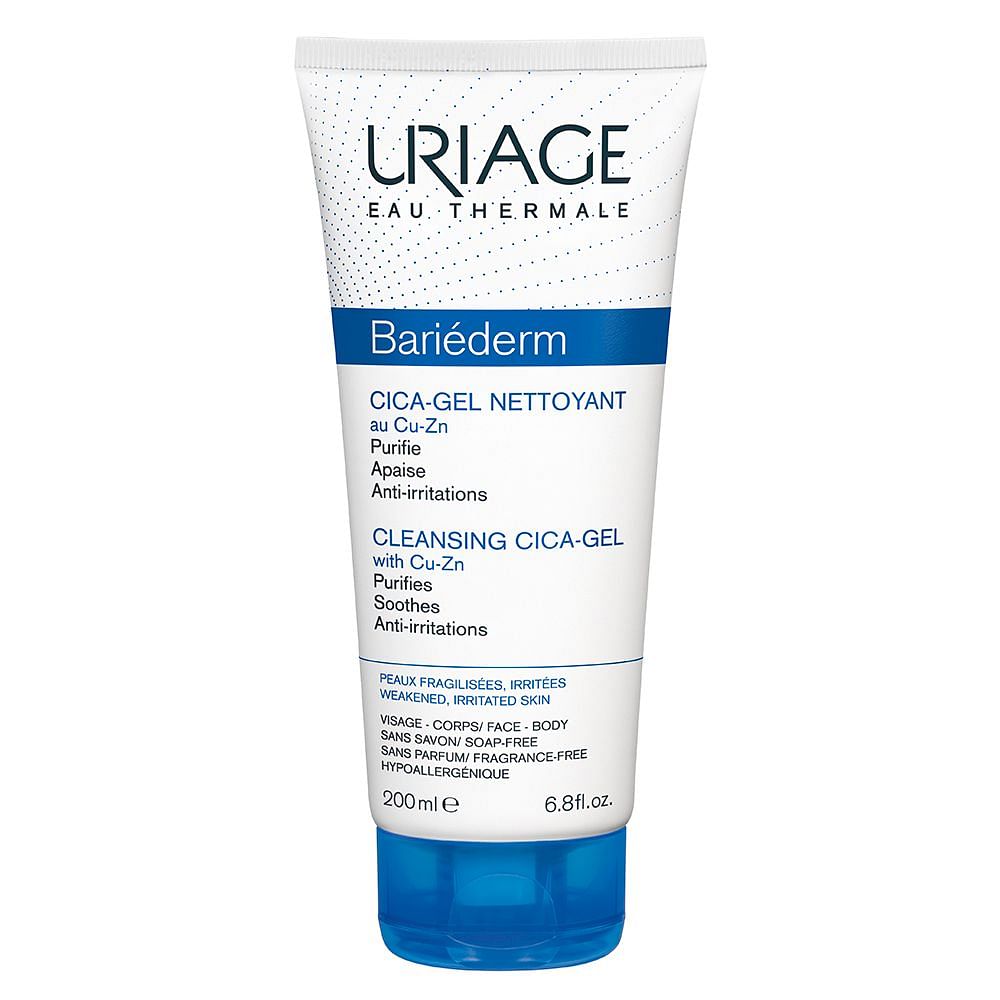 Bariederm Cica Gel Nettoyant 200 Ml