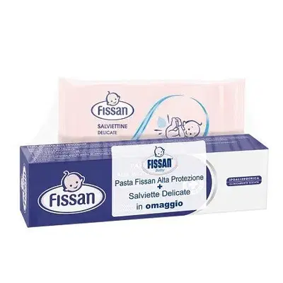FISSAN SPECIAL PACK SALVIETTINE 10 PEZZI + PASTA ALTA PROTEZIONE 100 ML FISSAN SPECIAL PACK SALVIETTINE 10 PEZZI + PASTA ALTA PROTEZIONE 100 ML