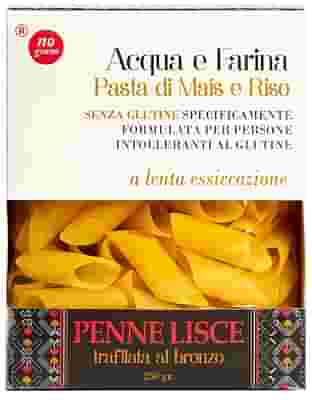 NUTRI TE' PENNE LISCE ACQUA E FARINA MAIS E RISO 250 G