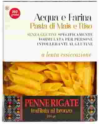 NUTRI TE' PENNE RIGATE ACQUA E FARINA MAIS E RISO 250 G