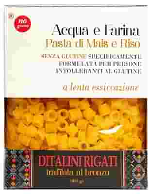 NUTRI TE' DITALINI RIGATI ACQUA E FARINA MAIS E RISO 250 G
