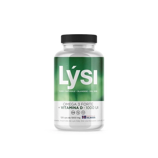 Lysi Omega 3 Vitamina D 120 Capsule