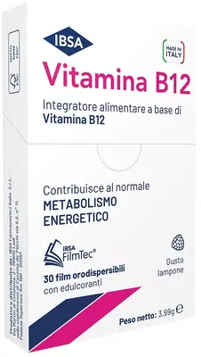 VITAMINA B12 IBSA 30 FILM ORALI VITAMINA B12 IBSA 30 FILM ORALI