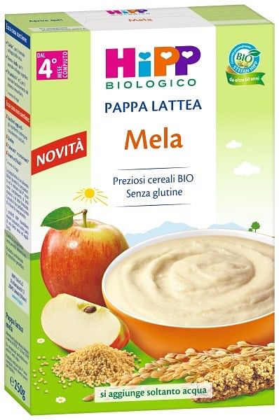 Hipp Bio Pappa Lattea Mela 250 G