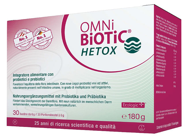 Omni Biotic Hetox 30 Bustine Da 6 G