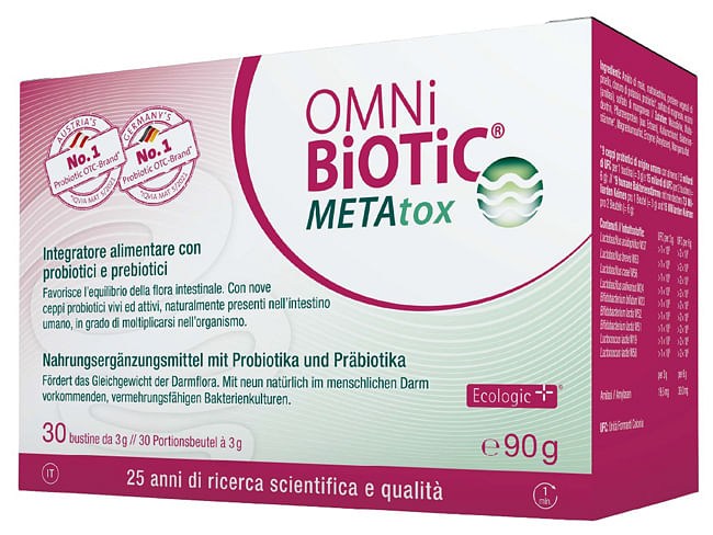 Omni Biotic Metatox 30 Bustine Da 3 G