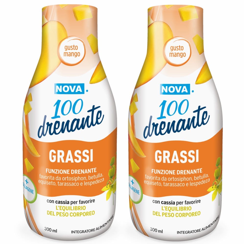 Nova 100 Drenante Grassi Mango Bipack 2 X 300 Ml