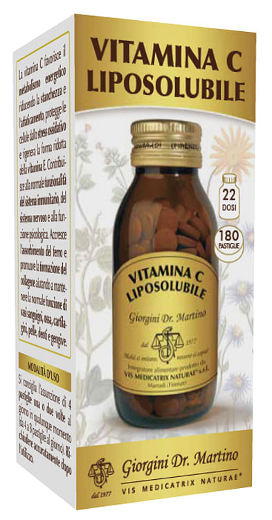 Vitamina C Liposolubile 180 Pastiglie