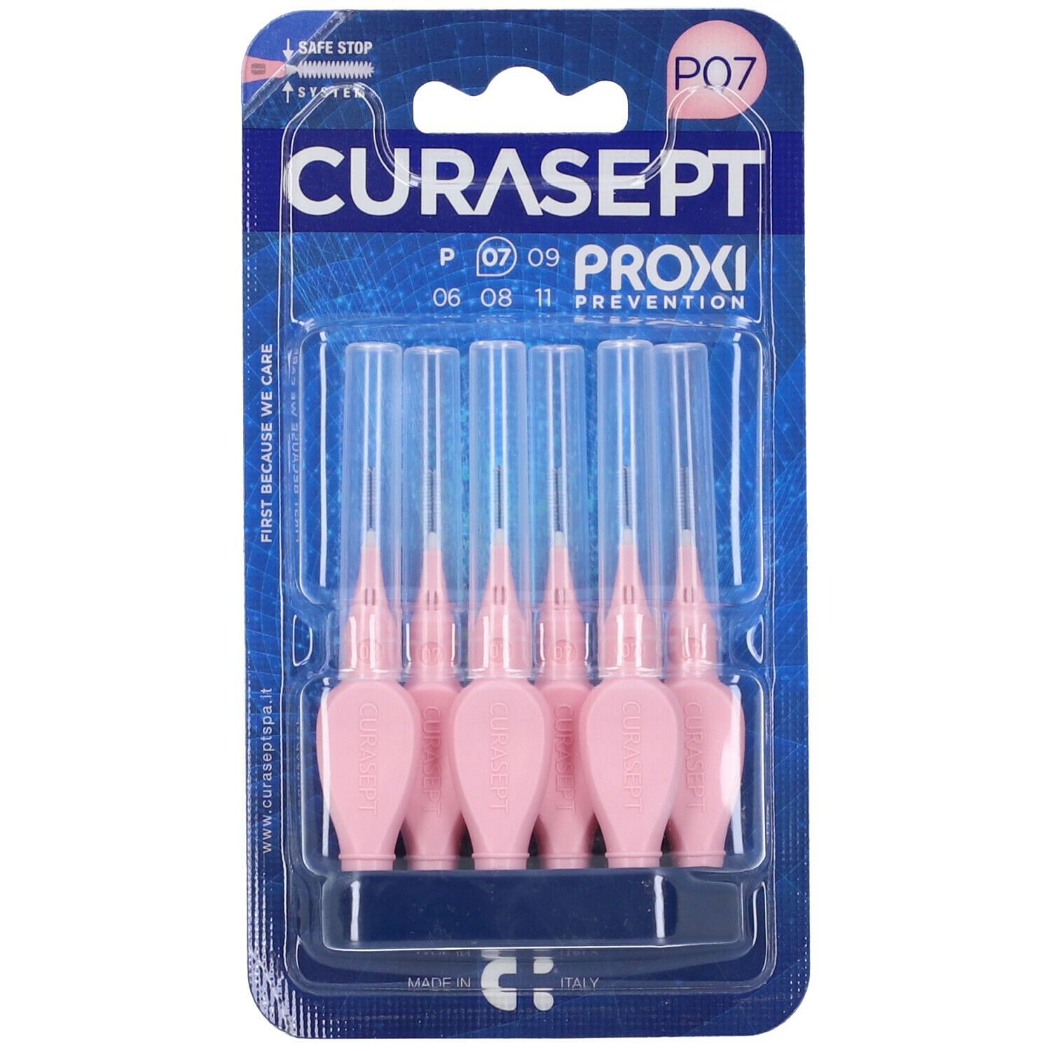 Curasept Proxi P07 Rosa/Pink 6 Pezzi