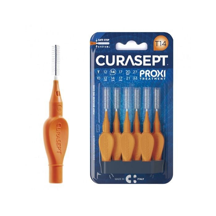 Curasept Proxi T14 Arancio/Orange 6 Pezzi