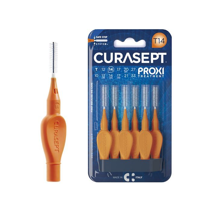 Curasept Proxi T14 Ocra/Dark Gold 6 Pezzi