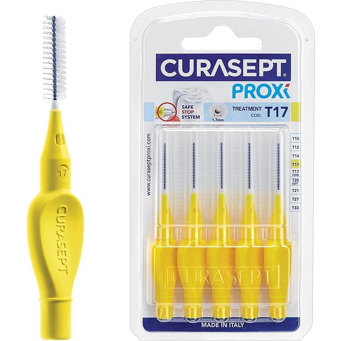 Curasept Proxi T17 Giallo/Yellow 6 Pezzi