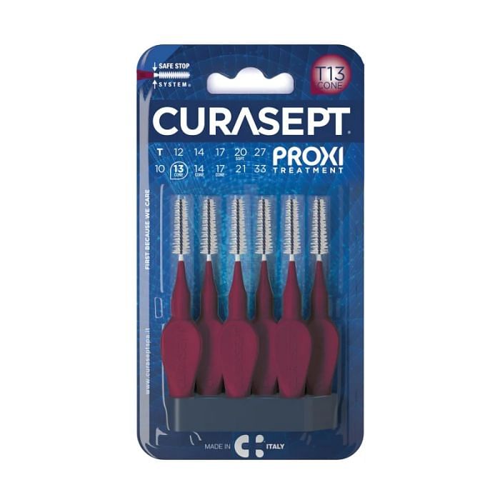 Curasept Proxi T13 Cone Bordeaux 6 Pezzi