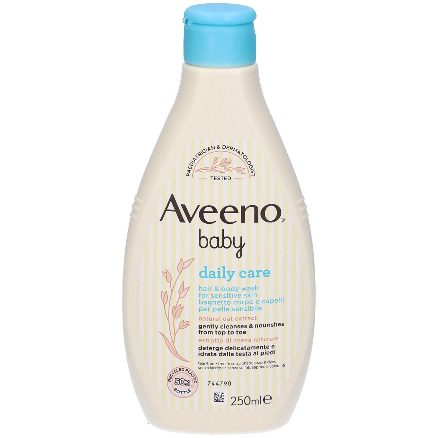 Aveeno Baby Bagnetto Testa Piedi 250 Ml