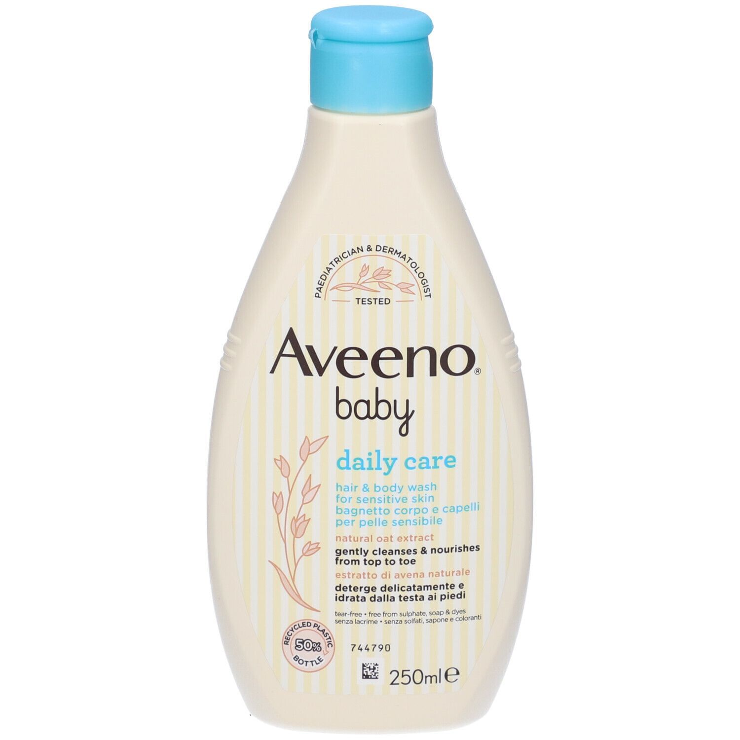 Aveeno Baby Daily Care - Bagnetto Corpo E Capelli Pelli Sensibili, 250Ml-image