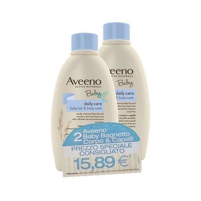 Aveeno Baby Bagnetto Testa Piedi 250 Ml Bundle