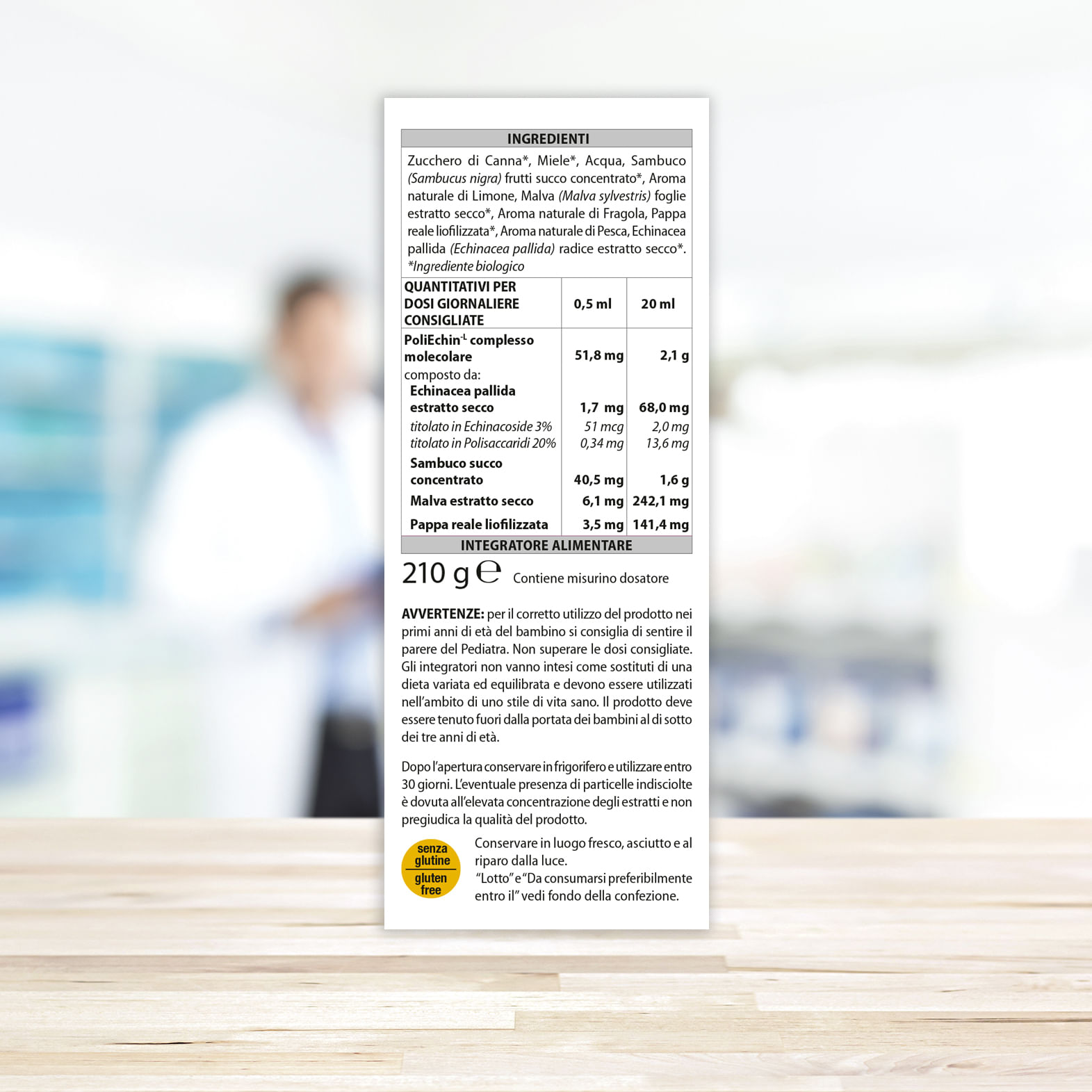 IMMUNOMIX ADVANCED SCIROPPO 210 G