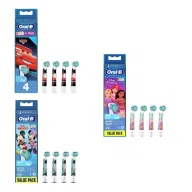ORALB KIDS PRINCESS TESTINE SPAZZOLINO ELETTRICO 4 PEZZI