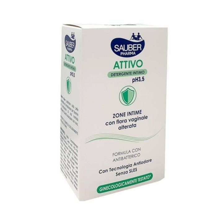 Sauber Detergente Intimo Attivo 200 Ml