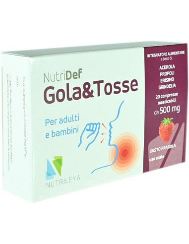 Nutridef Gola&Tosse 20 Compresse