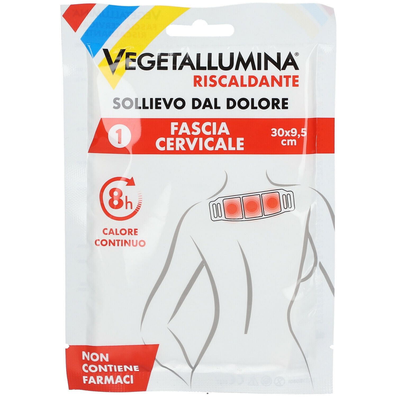 Vegetallumina Fascia Cervicale Riscaldante 1 Pezzo