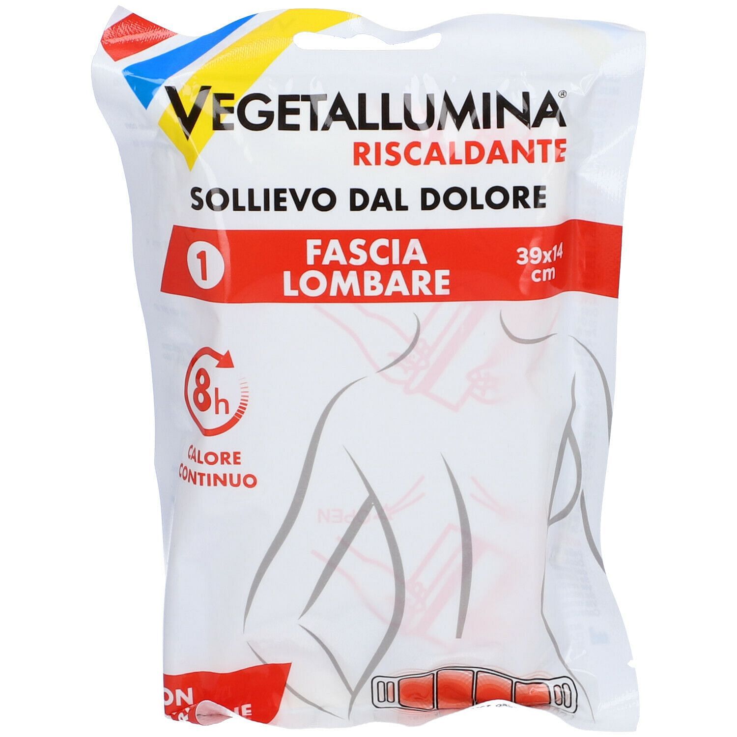 Vegetallumina Fascia Lombare Riscaldante 1 Pezzo