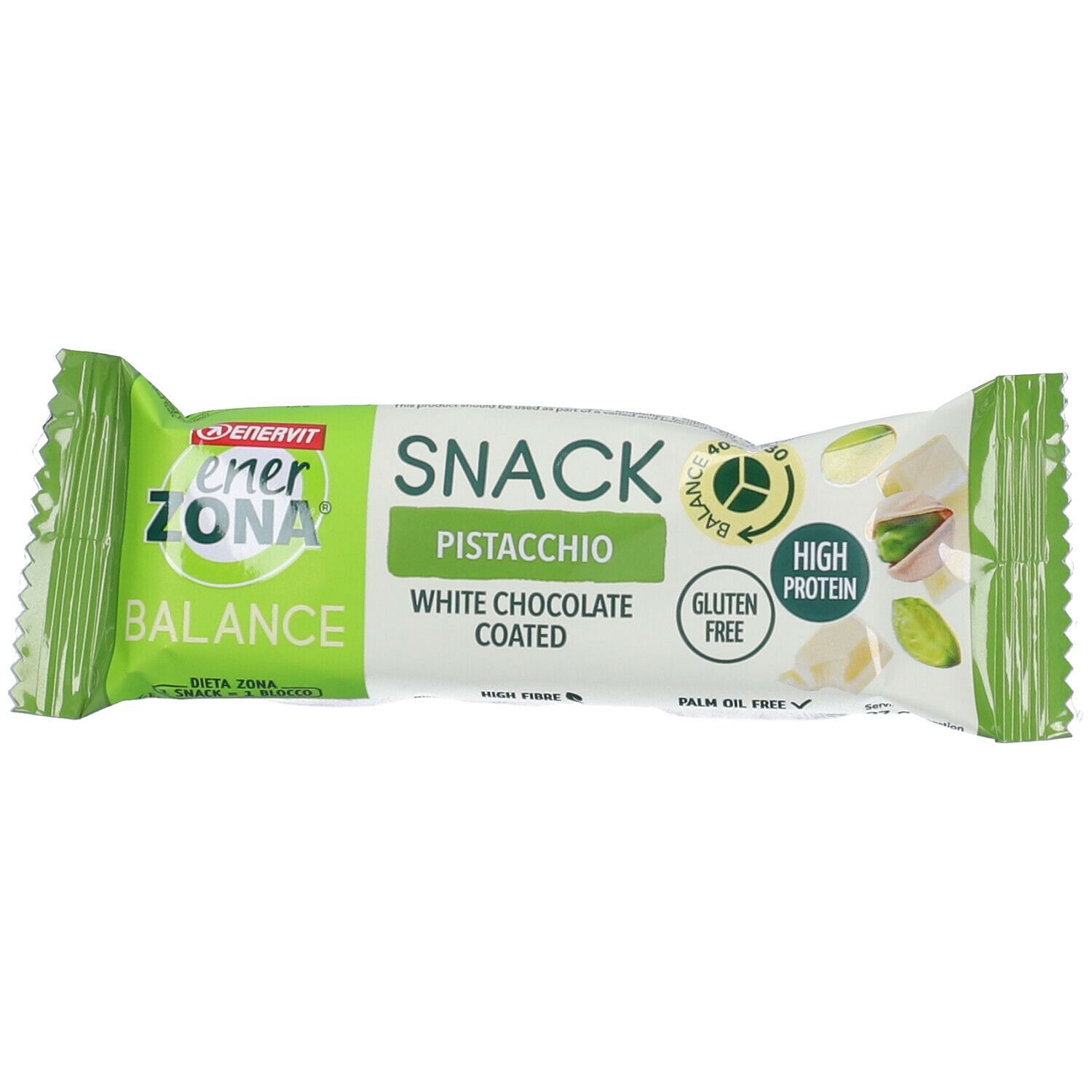 Enerzona Snack Pistacchio Cioccolato Bianco 27 G