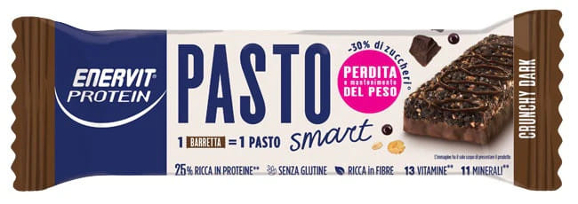 ENERVIT PROTEIN PASTO SOSTITUTIVO CRUNCHY DARK 55 G