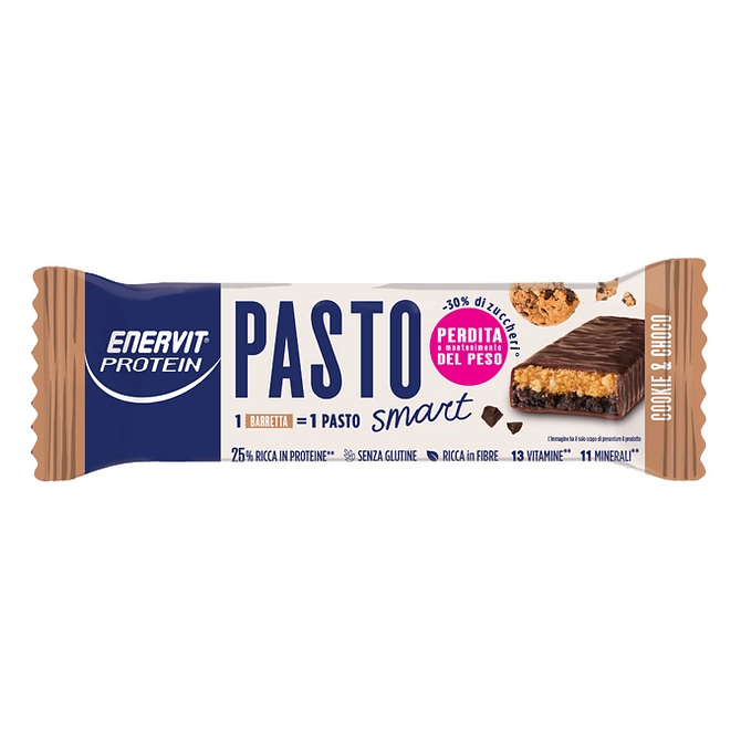 Enervit Protein Pasto Sostitutivo Cookie Choko 55 G