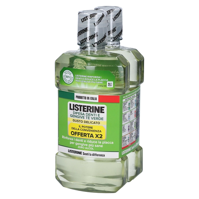 Listerine Protezione Anti Carie Bundle 2 X 500 Ml