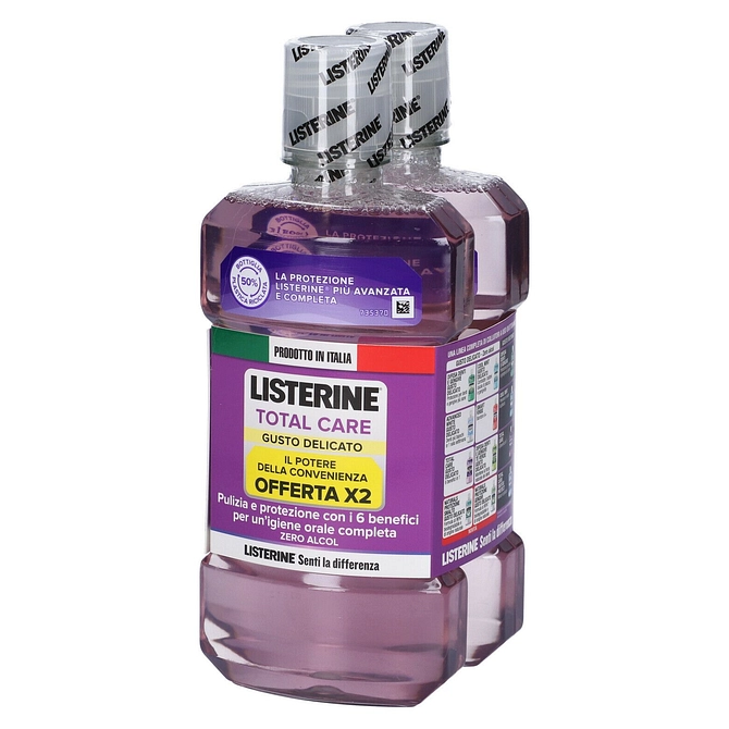 Listerine Total Care Gusto Delicato Bundle 2 X 500 Ml