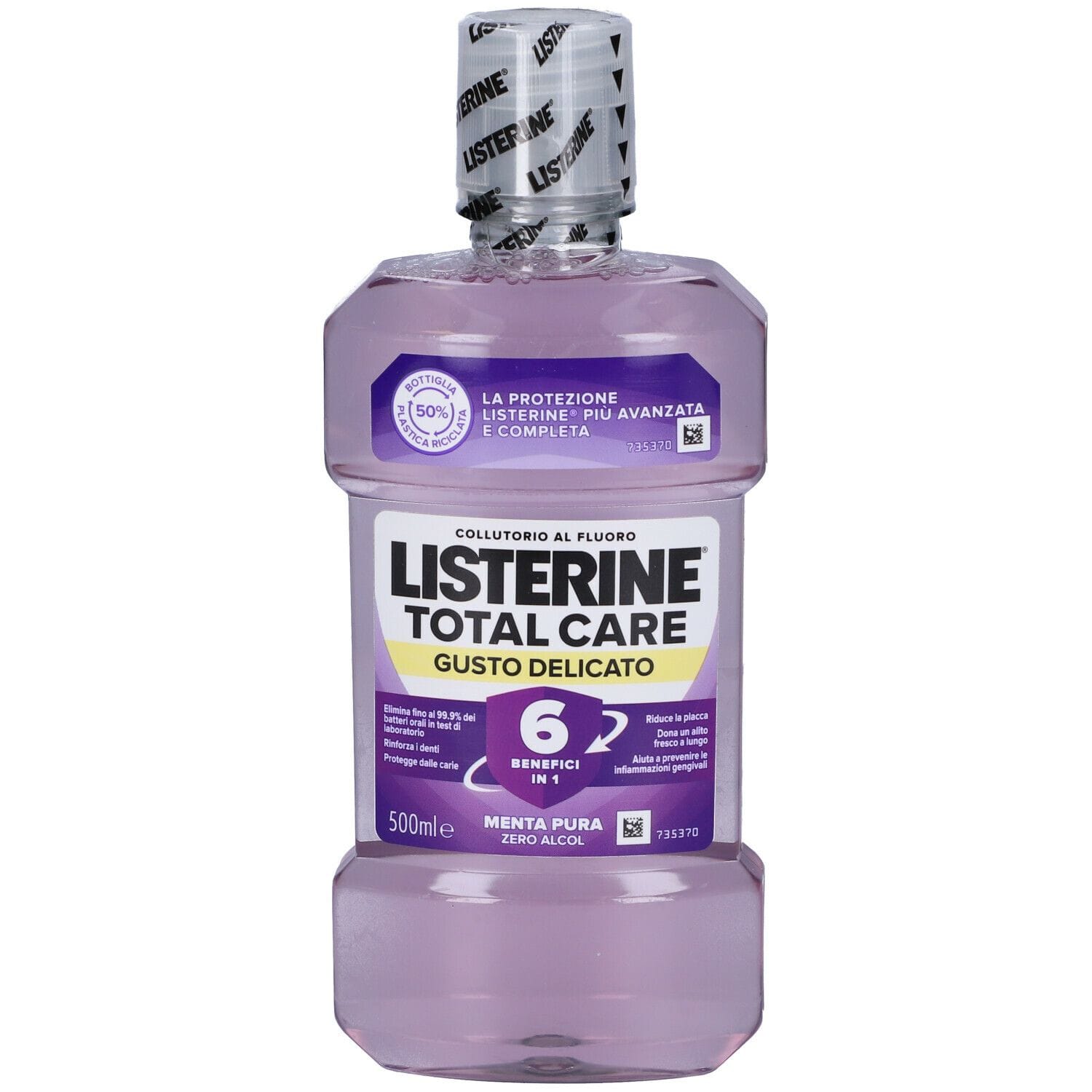 Listerine Total Care - Collutorio Gusto Delicato 6 Benefici In 1, 500Ml-image