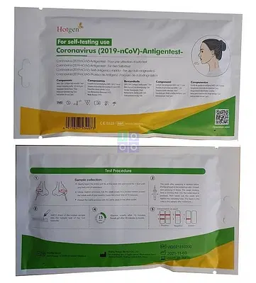 TEST ANTIGENICO RAPIDO COVID-19 HOTGEN AUTODIAGNOSTICO DETERMINAZIONE QUALITATIVA ANTIGENI SARS-COV-2 IN TAMPONI NASALI MEDIANTE IMMUNOCROMATOGRAFIA TEST ANTIGENICO RAPIDO COVID-19 HOTGEN AUTODIAGNOSTICO DETERMINAZIONE QUALITATIVA ANTIGENI SARS-COV-2 IN TAMPONI NASALI MEDIANTE IMMUNOCROMATOGRAFIA