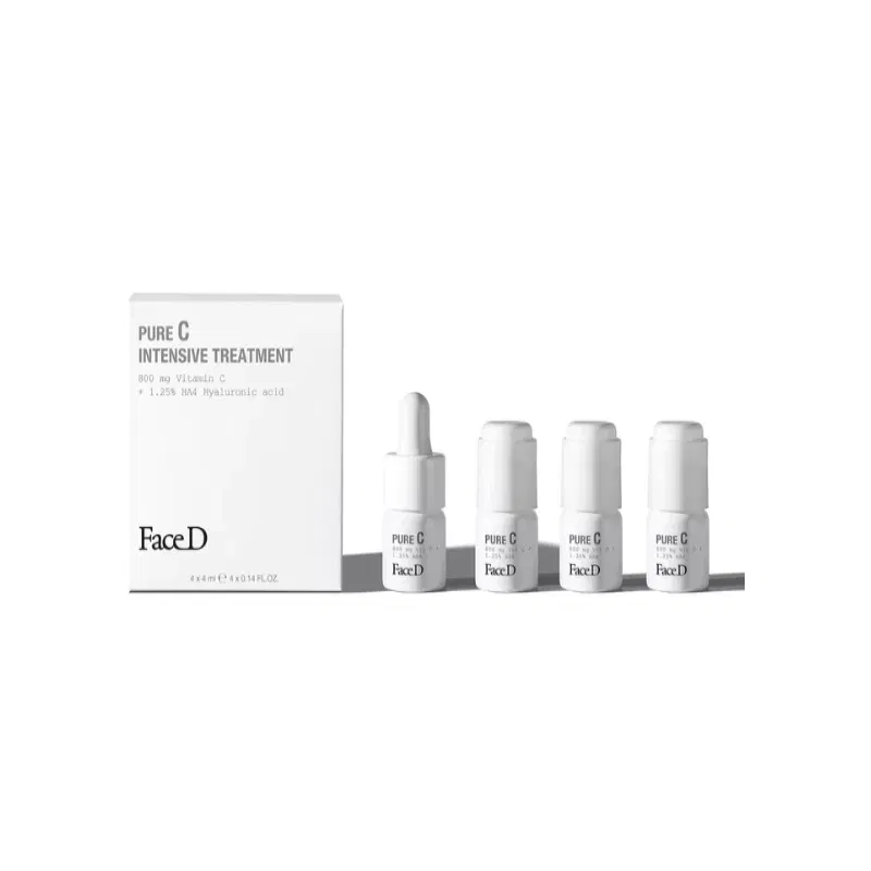FACE D C 16% VITAMINA C PURA IN ACIDO IALURONICO 4 FIALE DA 5 ML