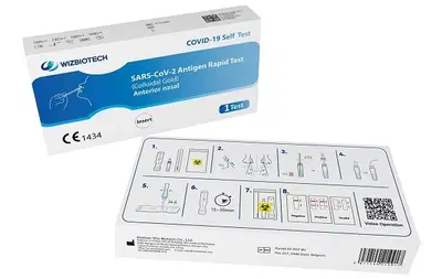 TEST ANTIGENICO RAPIDO COVID-19 AUTODIAGNOSTICO DETERMINAZIONE QUALITATIVA ANTIGENI SARS-COV-2 IN TAMPONI NASALI MEDIANTE IMMUNOCROMATOGRAFIA TEST ANTIGENICO RAPIDO COVID-19 AUTODIAGNOSTICO DETERMINAZIONE QUALITATIVA ANTIGENI SARS-COV-2 IN TAMPONI NASALI MEDIANTE IMMUNOCROMATOGRAFIA