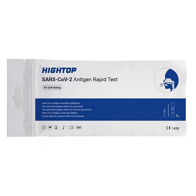 Kit Test Antigenico Autodiagnostico Rapido Per Sars Co V 2   Marca Hightop (O Equivalente)