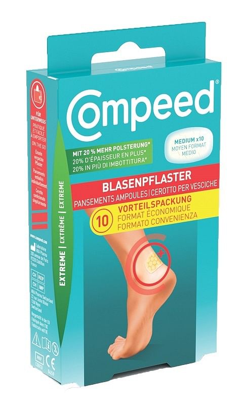 Cerotti Compeed Per Vesciche Medio Extreme 10 Pezzi