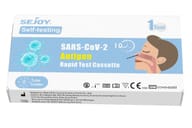 TEST ANTIGENICO RAPIDO COVID-19 SEJOY AUTODIAGNOSTICO DETERMINAZIONE QUALITATIVA ANTIGENI SARS-COV-2 IN TAMPONI NASALI MEDIANTE IMMUNOCROMATOGRAFIA