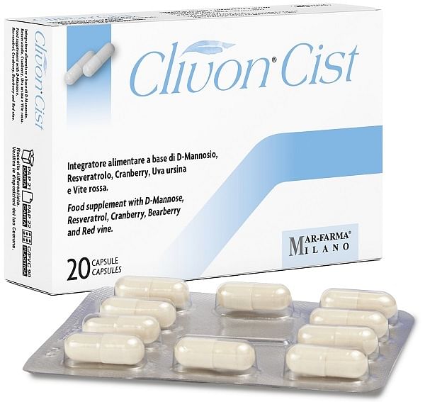 Clivon Cist 20 Capsule