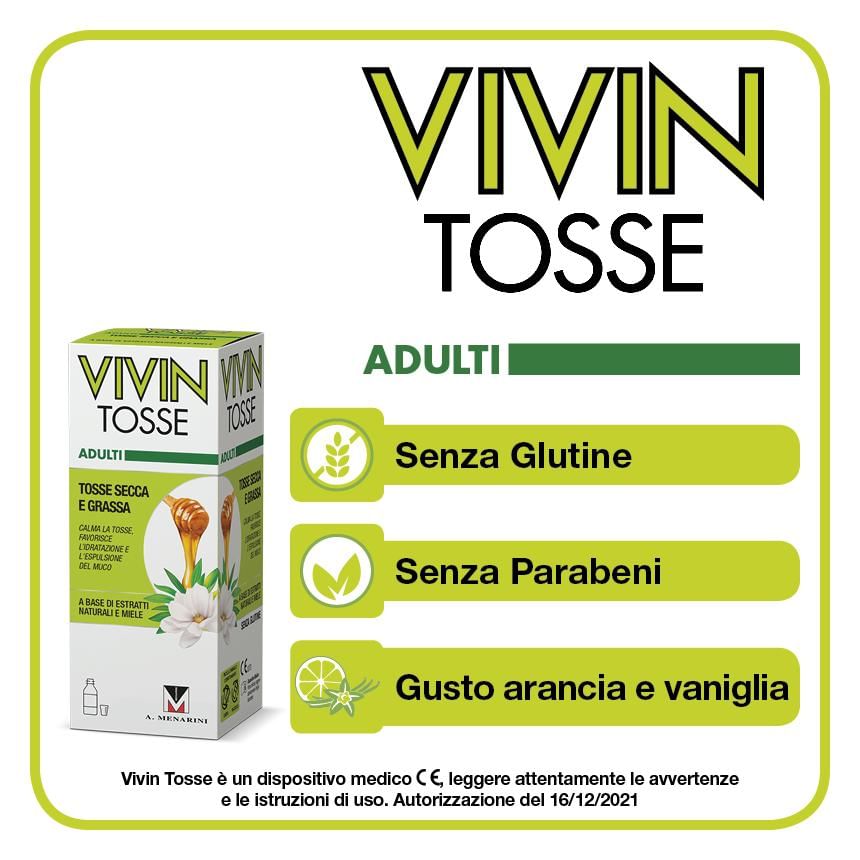 VIVIN TOSSE COMPLETE SCIROPPO PER TOSSE 150 ML