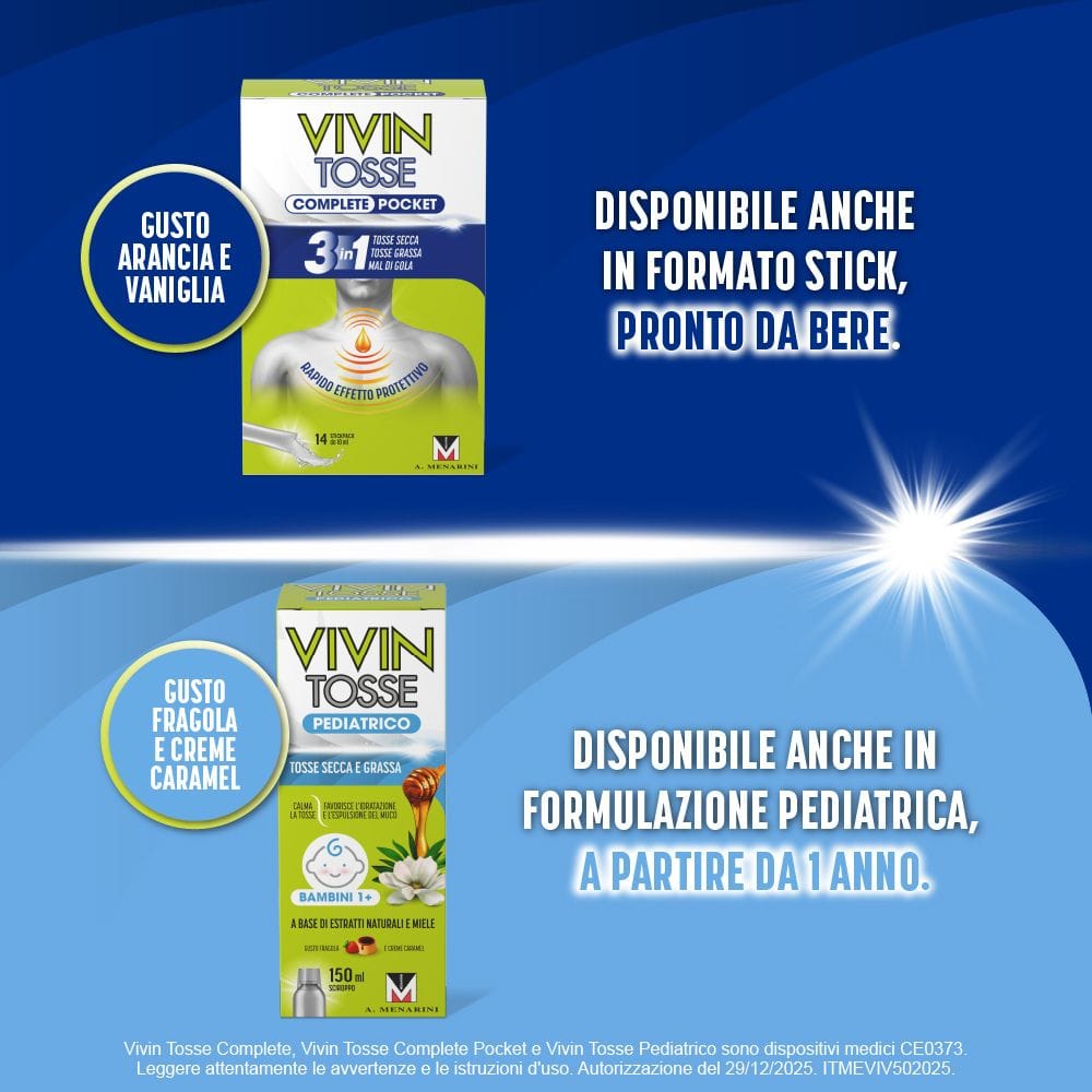VIVIN TOSSE COMPLETE SCIROPPO PER TOSSE 150 ML