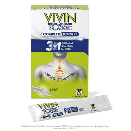 VIVIN TOSSE COMPLETE POCKET 14 STICK PACK DA 10 ML