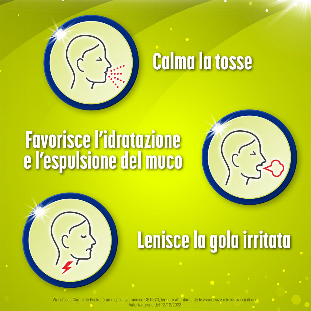 VIVIN TOSSE COMPLETE POCKET 14 STICK PACK DA 10 ML