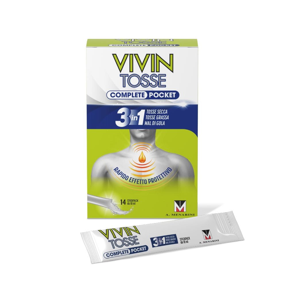 VIVIN TOSSE COMPLETE POCKET 14 STICK PACK DA 10 ML