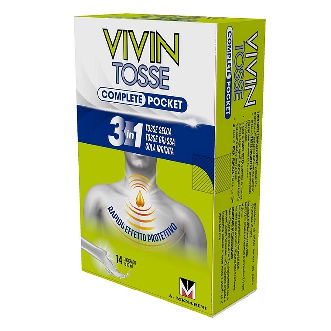 Vivin Tosse Complete Pocket 14 Stick Pack Da 10 Ml