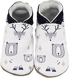 BABBUCCE ECOMIKRO L'ORSO SUOLA IN PELLE X-LARGE 18-24 MESI