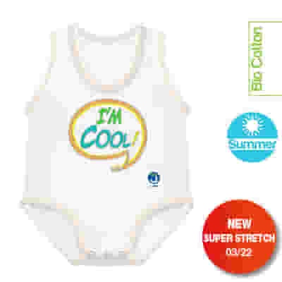 BODY 0-36 MESI BIO COTTON SUMMER I'M COOL