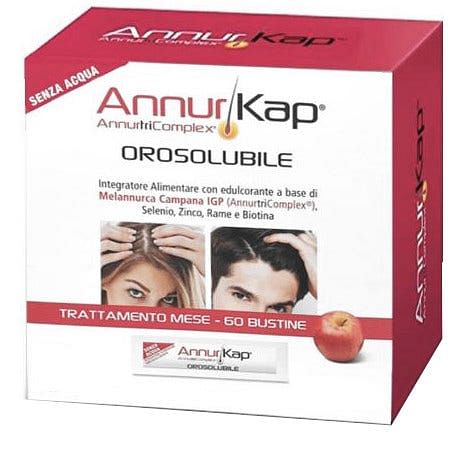 Annurkap Orosolubile 60 Bustine 1450 Mg