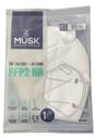 MUSK MASCHERINA FFP2 MUSK021 WHITE 10 PEZZI
